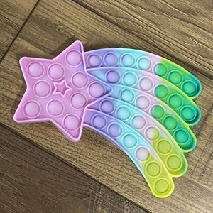 NEW PASTEL SHOOTING STAR POPIT SENSORY TOY